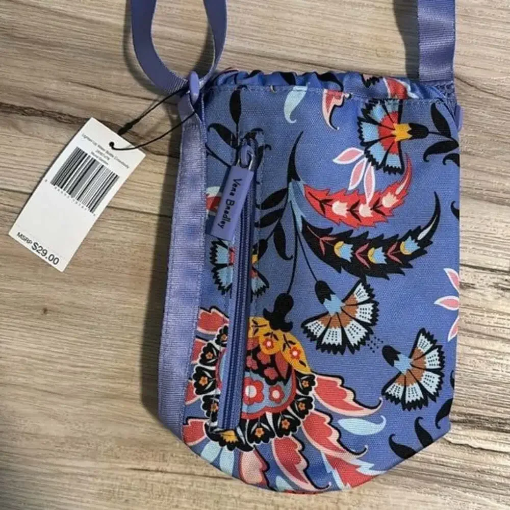 NWT Vera Bradley Lighten Up Water Bottle Crossbody